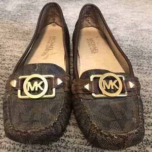 Size 4 Michael Kors penny loafers